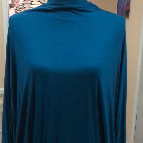 LAST‼️TEAL COLOR!! OVERSIZED Poncho tunic- top - Picture 10 of 10